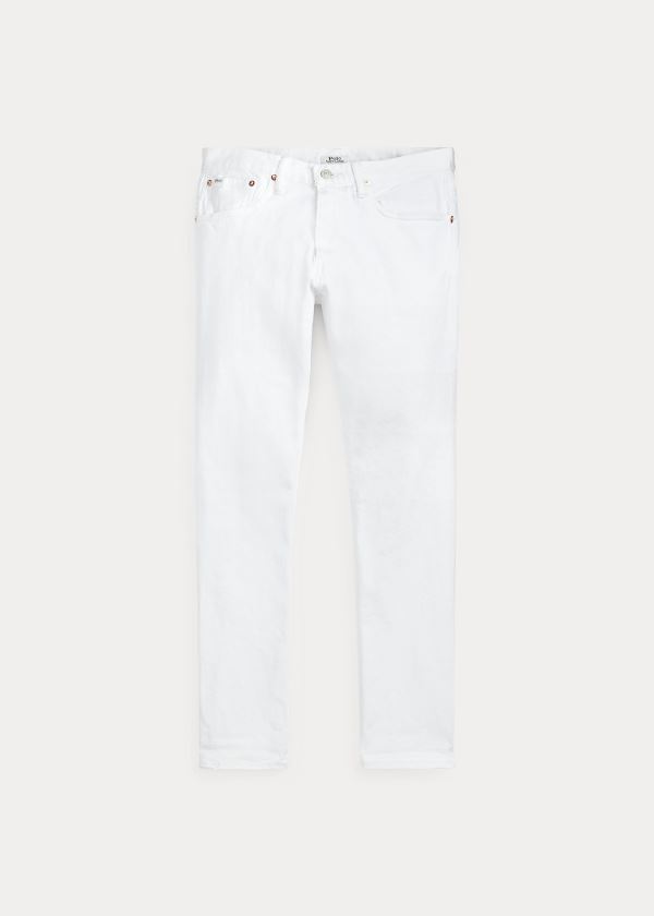 Jeans Polo Ralph Lauren Hombre Blancos - Hampton Relaxed Straight - WIRXS3084